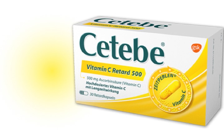Cetebe Vitamin C Retard 500 Verpackung Cetebe Vitamin C Retard 500 Verpackung